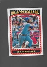 2023   Hank Aaron, Topps Heritage, The Hammer