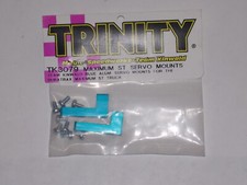 Trinity Blue Aluminum Servo Mounts