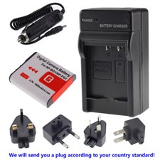 Battery  Charger For NP-BG1 Sony Cyber-shot DSC-W110 DSC-W115 DSC-W120 DSC-W125