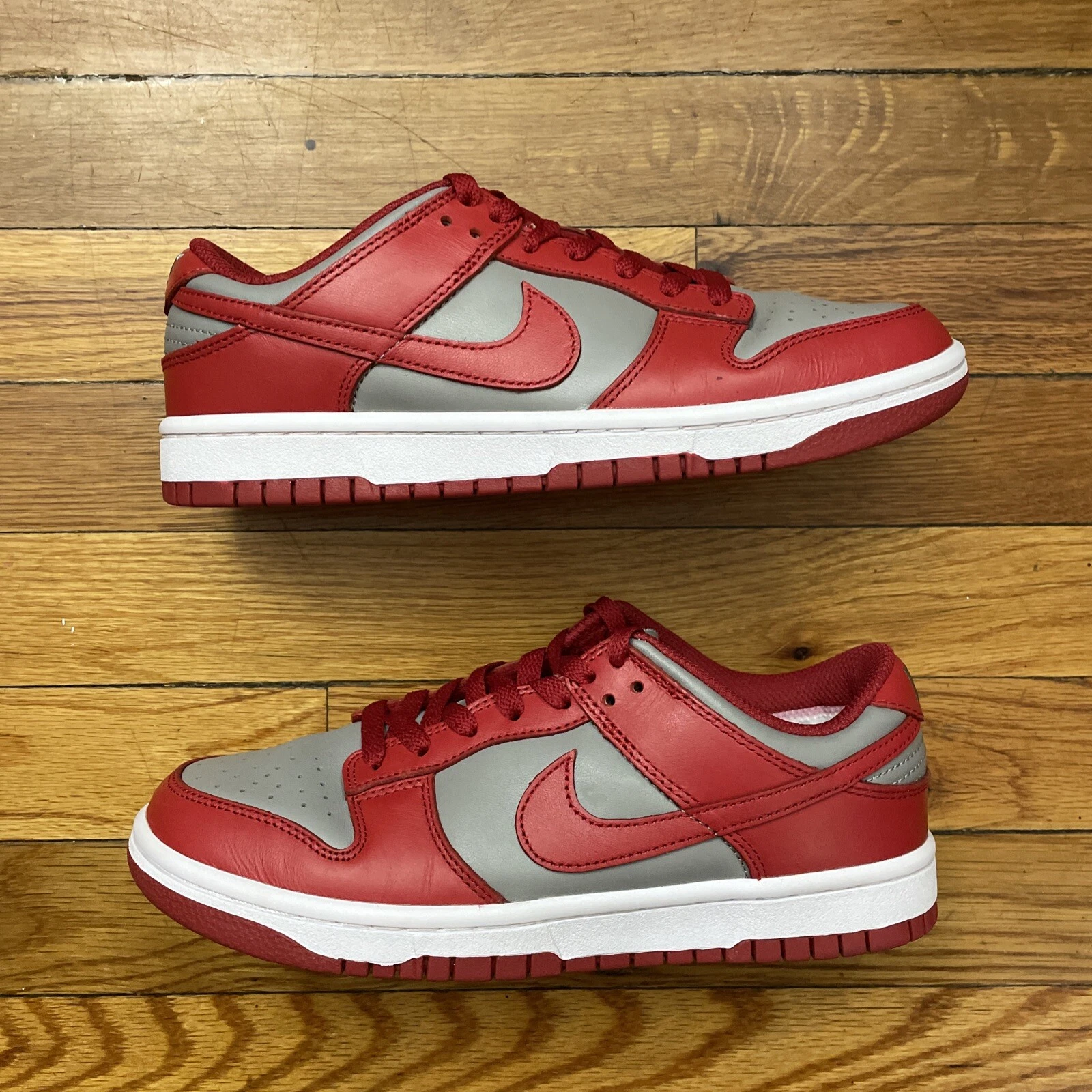 GS Nike Dunk Low Retro 2021 'UNLV' taglia 6 5 anni 8 W usate senza scatola vintage vintage vintage