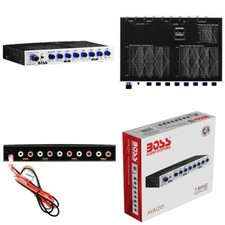 BOSS AVA1210 equalizzatore crossover attivo 7 bande ultra slim 2 ingressi rca!!