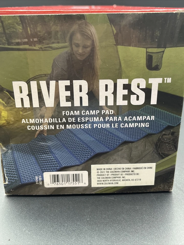 Almohadilla de campamento de espuma Coleman River Rest 73"x20,47"x0,6" Foto 4 de 4