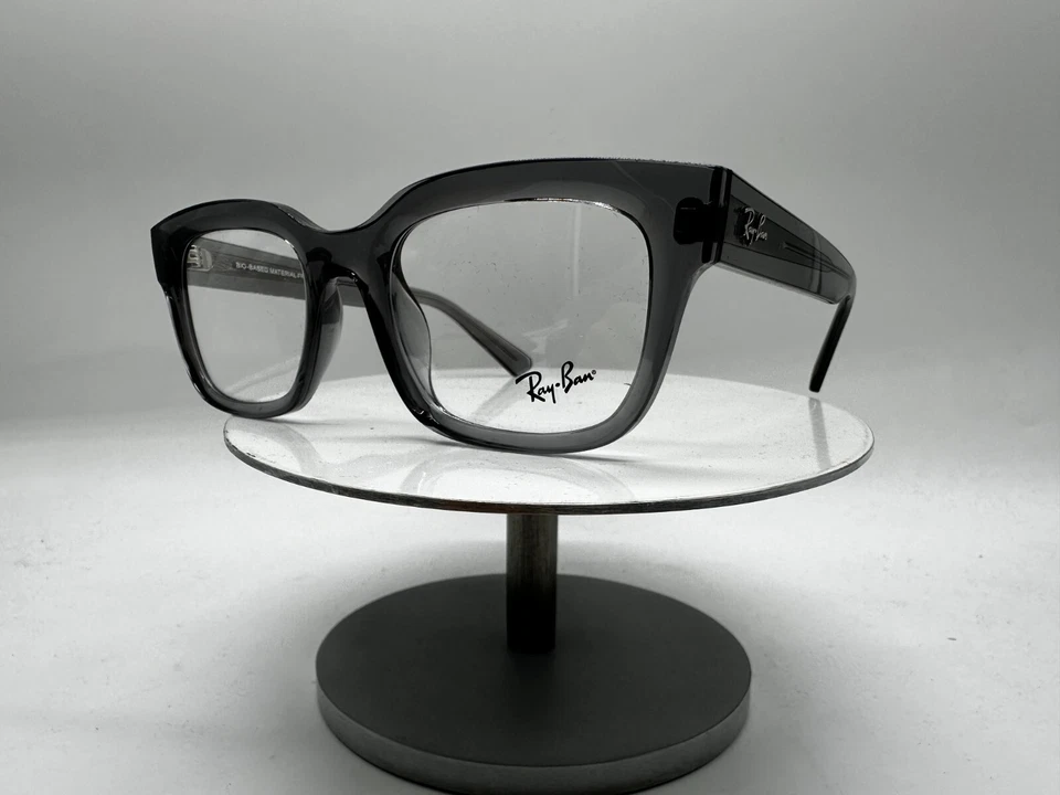 Ray-Ban Eyeglasses Frames RB7217F CHAD 8263 Clear Gray 54-22-145 - Image 3 of 4