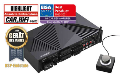 Eton STEALTH-7.1DSP 7-Kanal DSP Verstärker Prozessor Signal Power Amp DSP Out