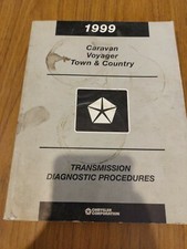 1999 Caravan Voyager Town And Country Transmission Diagnostic Procedures Manual