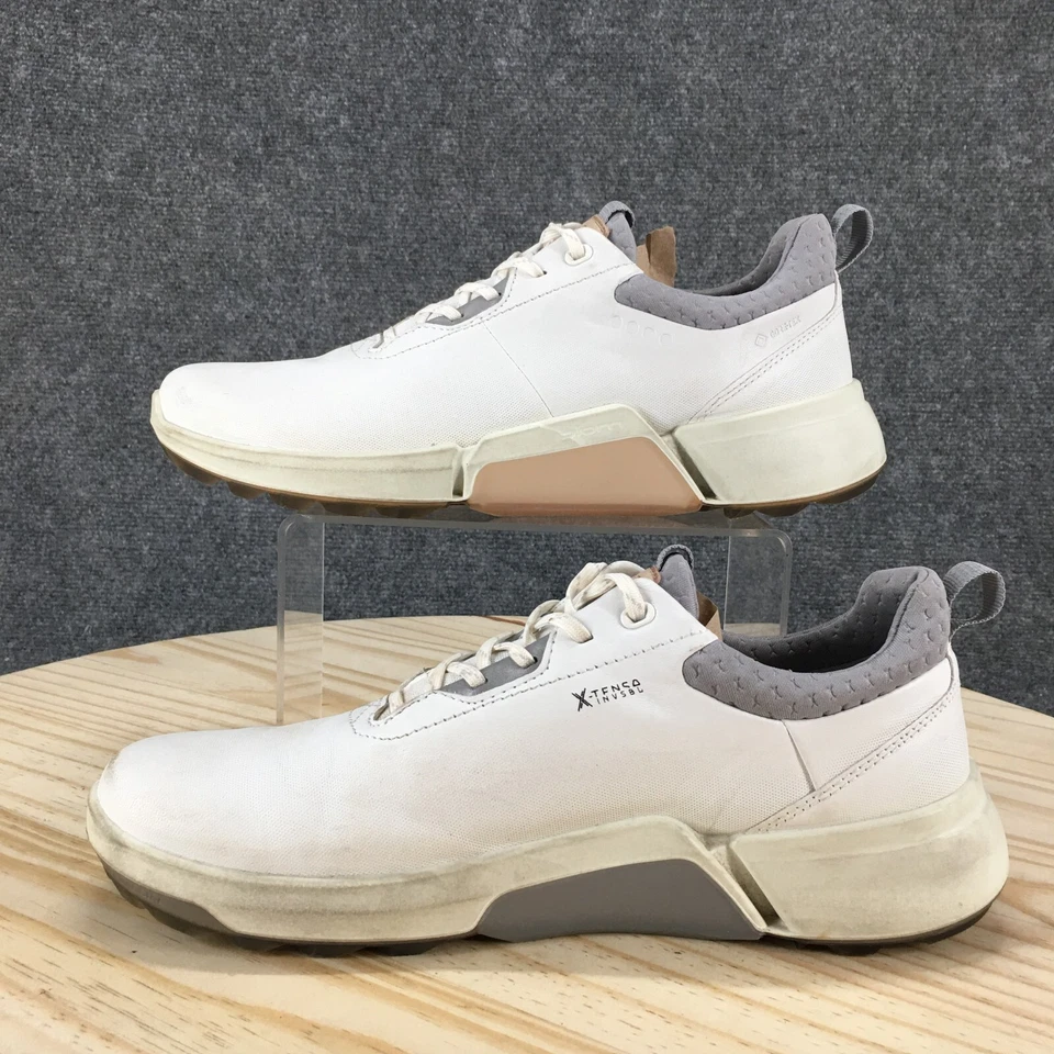 Ecco Shoes Womens 9-9.5 Biom H4 Golf Sneakers White Lace Up Low Top Round Toe - Image 2 of 4