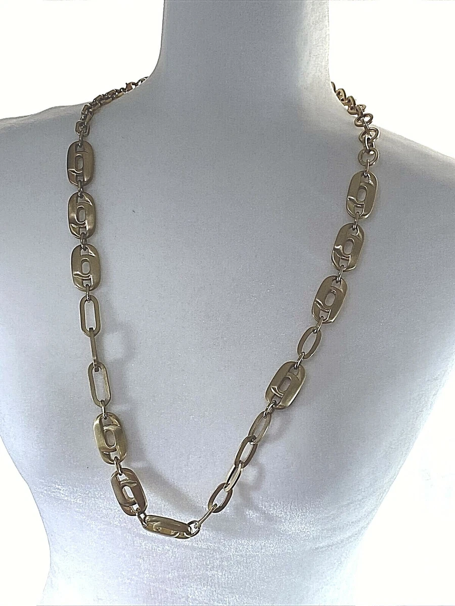 Industrial clearance chain necklace