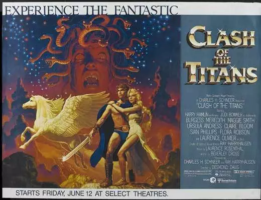 Clash of the Titans Original 1981 U.S. One Sheet Movie Poster