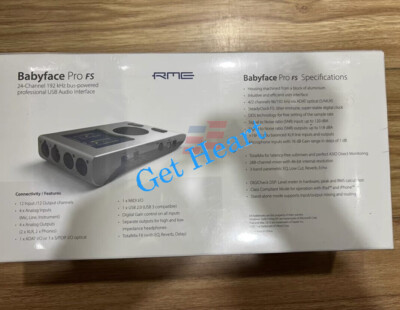 RME Babyface Pro FS new External sound card FedEx or DHL or.UPS | eBay