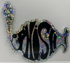 Phish Glitter Logo Waterproof Vinyl Sticker Water bottle Decal