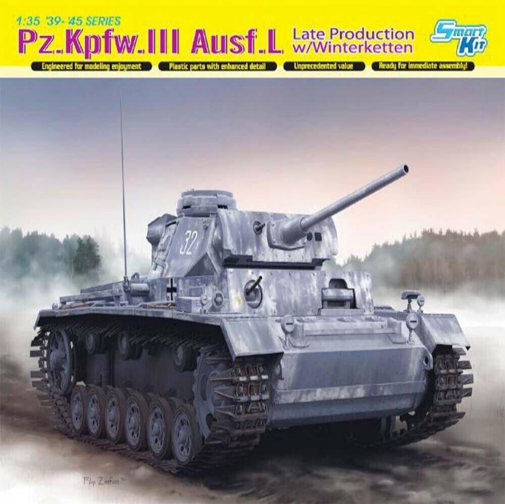 Dragon 1:35 Panzer Pz.Kpfw.III Ausf.L 6387 Late Production w