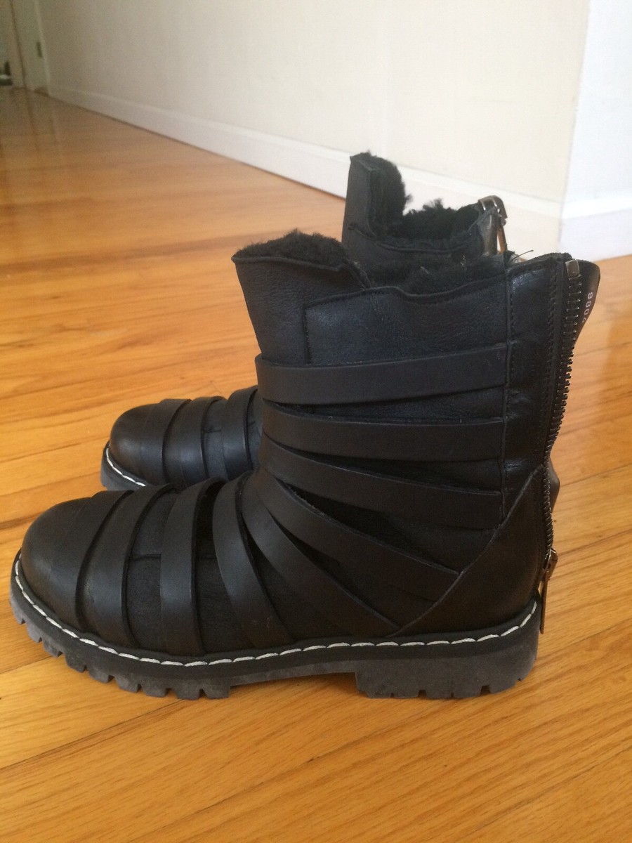【Archive】GARETH PUGH Biker boots Gareth Pugh, Biker style boot NEW w/box, 38, black, leather with