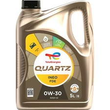 Total Quartz Ineo FDE 0W-30 Low Saps Engine Oil DPF Compatible 0w30 5L 5 Litres
