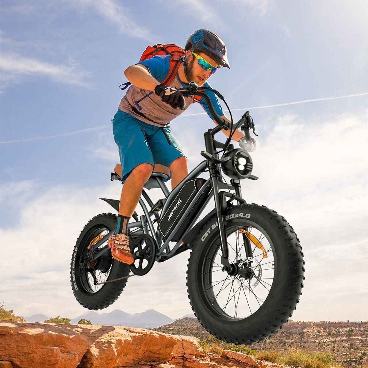 750W 48V Electric Bicycle Motorcycle Fat Tire Mountain Bike 20