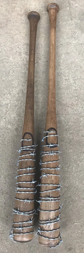 ¡PACK DE 4! ¡Réplica de murciélagos de Negan "LUCILLE"! The Walking Dead (¡ENVÍO GRATUITO!) Foto 4 de 4
