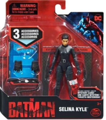 NEW! 2022 Spin Master Toys DC Multiverse The Batman Movie SELINA KYLE 3.75''