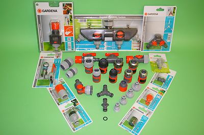 GARDENA   Verbinder  Wasserstop Verteiler Adapter Kupplung  etc. - zur Auswahl