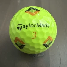 Taylormade TP5 Pix High Visibility Japan Hi Vis Neon Yellow One Golf Ball New