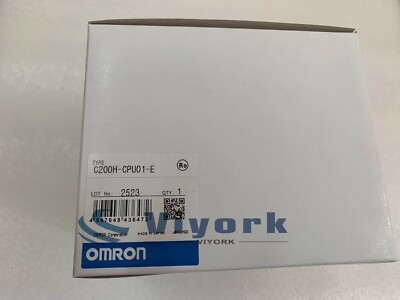 Omron C200H-CPU01-E CPU MODULE PROGRAMMABLE CONTROLLER 100/200-240VAC NEW