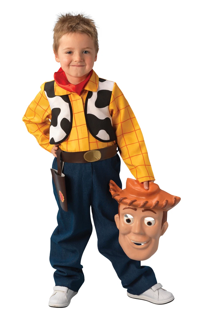 Rubies Costume Bambino Woody Platinum – Camicia, Pantaloni, Gilet, Cappello, Sciarpa E Fondina (Taglie 4-12 Anni)
