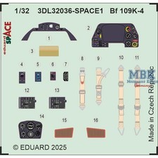 EDUARD ED3DL32036 Messerschmitt Bf-109K-4 SPACE 1/32