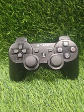 Sony Playstation 3 PS3 Dualshock Black Controller
