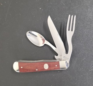 2019 CASE XX 10354HB BROWN CANVAS LAMINATE BOY SCOUTS OF AMERICA HOBO W BOX