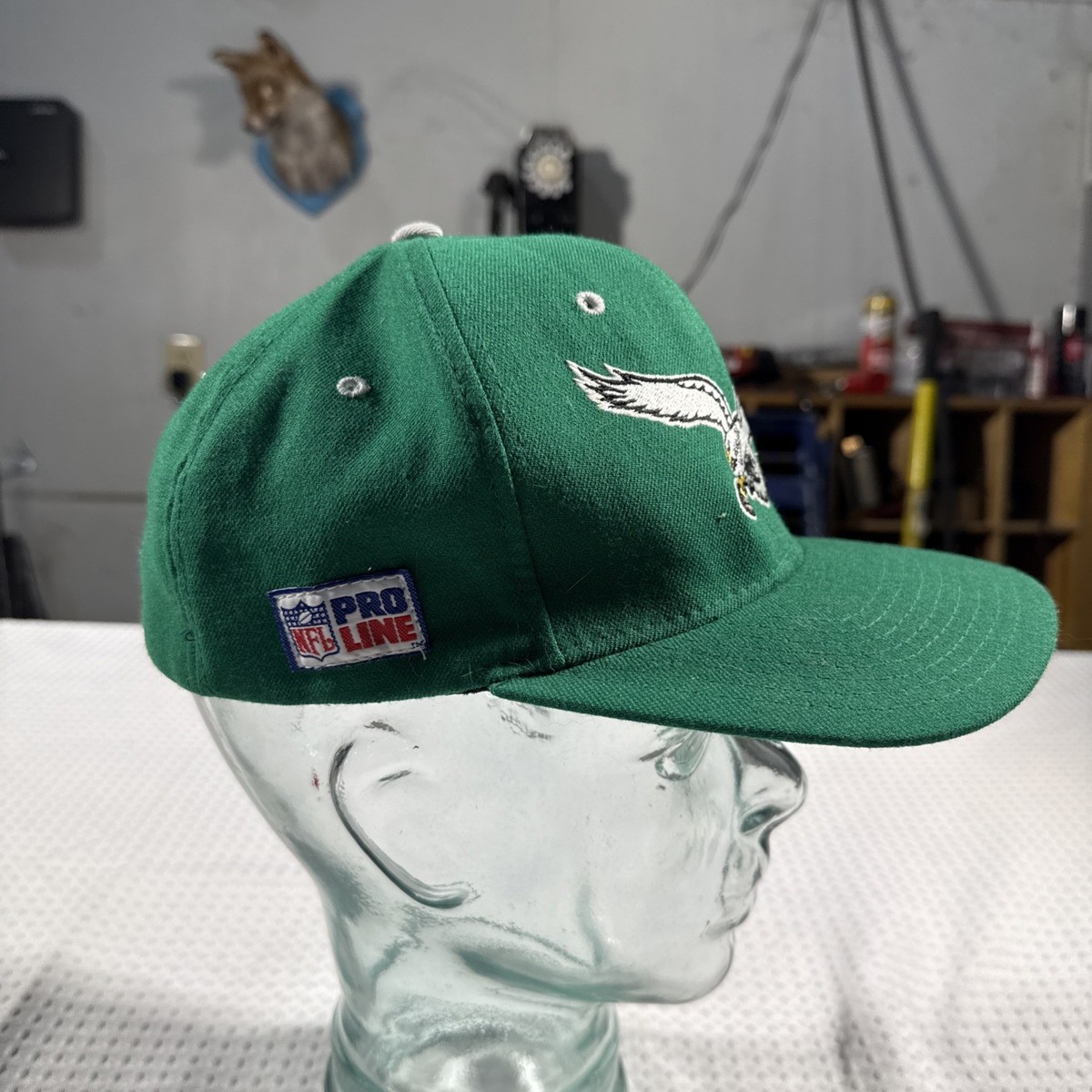 Vintage 90s Starter Philadelphia Eagles Hat Size 2 7-7 3/4 Wool | eBay