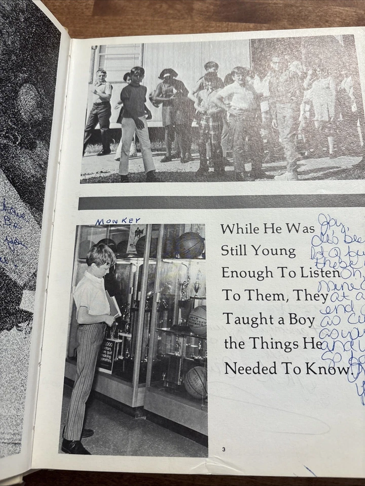 1971 Yearbook Nashville Tennessee Stratford High School Annual TN Spartan Book Foto 4 de 4