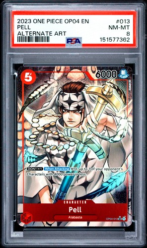 Pell (Alternate Art) graded PSA 8 for sale on eBay