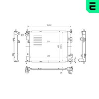 MotorküHler WasserküHler ERA 673499 FüR Hyundai Ix20 JC Crdi KIA Venga YN 115