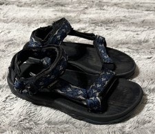 TEVA Sandals Kid Blue Diamond Weave Straps US 2 Summer Water