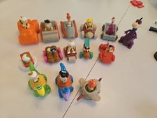 Lot Of 14 Vintage Flintstone Toys From Various Promotions