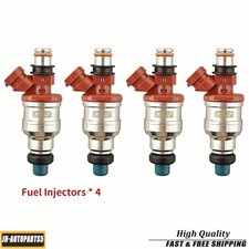 Set of 4 Fuel Injectors Fit 1989-1995 Toyota 4Runner Pickup 2.4L 22RE 2320935040