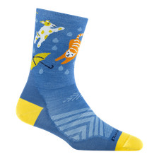 DARN TOUGH 1070 STORM Women's Ruff Weather Micro Crew Ultra-Lightweight Running