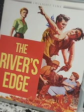 NM THE RIVER'S EDGE (1957)(Blu-Ray) TWILIGHT TIME RAY MILLAND ANTHONY QUINN a