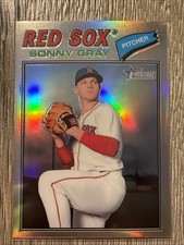 🔥2026 Topps Heritage Chrome Refractor #162 Sonny Gray Boston Red Sox🔥
