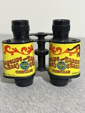 Vintage Ringling Bros Barnum  Bailey Circus Souvenir Opera Binoculars Black