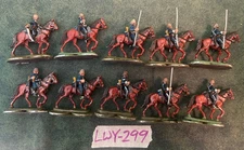 25mm Painted Colonial Cavalry (Needs Work As-Is) Lot LWY-299
