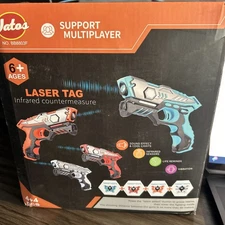 Laser Tag Multiplayer Infrared Countermeasure Set By Vatos NIB 4 player set 