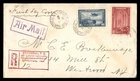 Mayfairstamps Canada FDC 1930s Montreal to Westwood NJ dual mixed franking air m