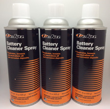 Deka Battery Terminal Cleaner Spray 15 Oz Made In Usa Lot Of 3 Cans