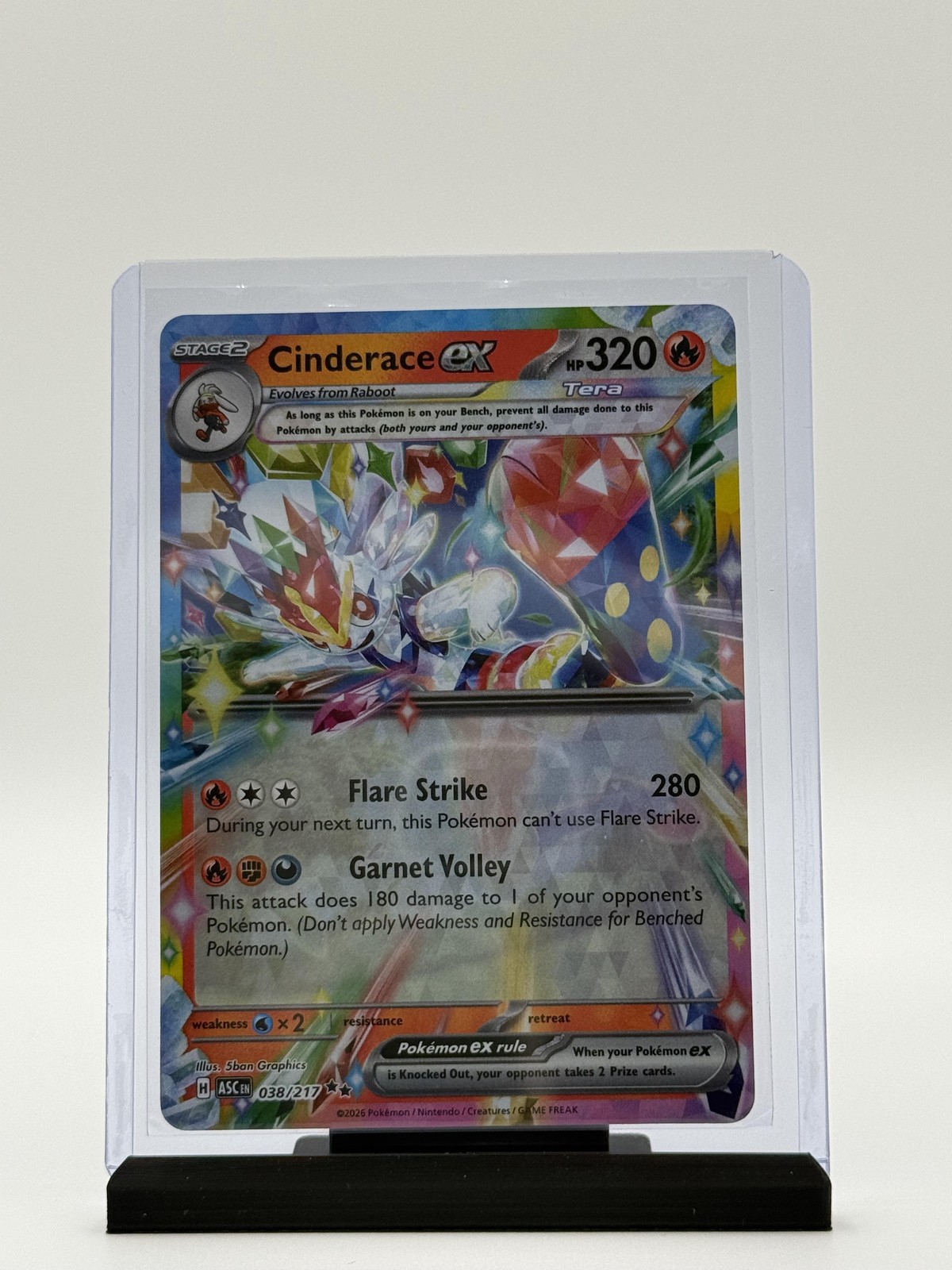 ME: Ascended Heroes #038/217 Cinderace ex