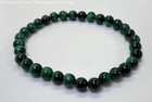 Artisan Silver Tone Snowflake Obsidian Necklace & Malachite Bracelet 39.0g — photo 3
