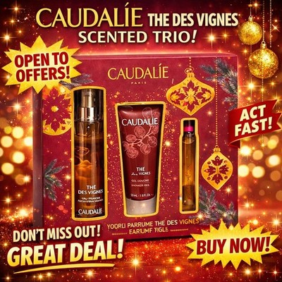 Caudalie Thé Des Vigne Edt Gift Set