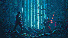 Star Wars wars the force awakens kylo ren movies Custom Gaming Mat Desk 2190
