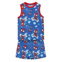 Cerdà Jungen Pyjama Kurzarm Single Jersey Spidey BLU - 6 Jahre