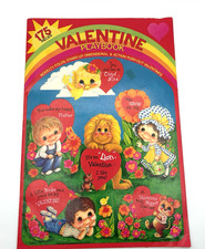 Vintage Valentine Play Book Fuld & Co #8900 Complete Kids USA Made 1950s MCM
