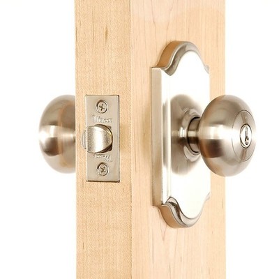 Weslock 1740I Impresa Keyed Entry Door Knob - Nickel