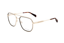 Rag  Bone Men's 54 mm Gold Black Opticals RNB7062-G-RHL-54